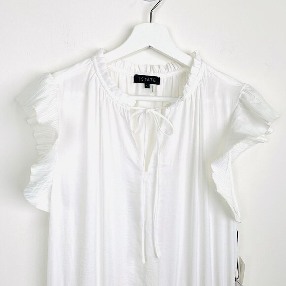 NWT 1.State Ruffle Dress SIze L - Picture 3 of 12